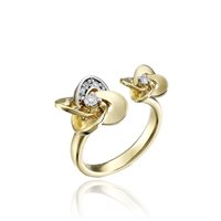 Ringe Chimento Dame in Gelbgold Diamante 0.18 Ct 1A09365BB1160 - 1A09365BB1160